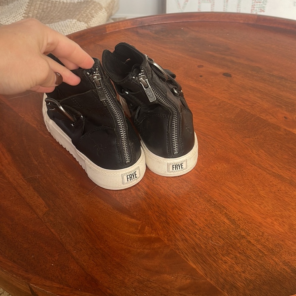Frye Women's Black High-Top Sneakers - Picture 4 of 5